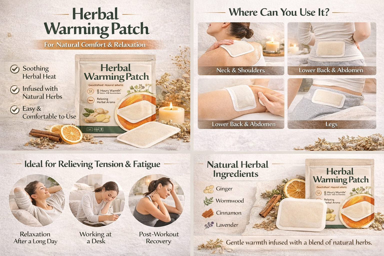 Herbal Body Heat Wrap
